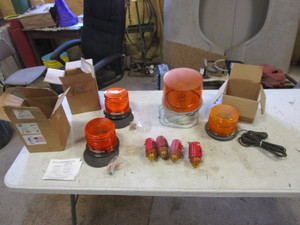 Oversized Load Amber Strobe Lights
