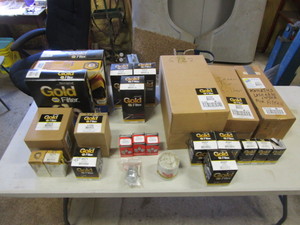 Filters Air, Hydraulic, Coolant, Fuel