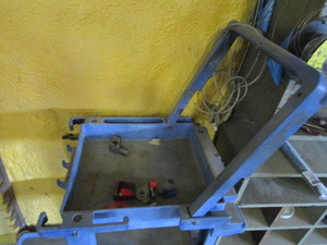 Poly Shop Cart 20x36x38
