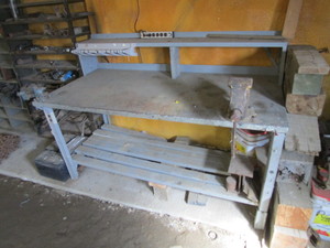 Shop Bench w2 Vises 3x6x4