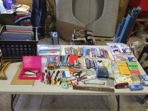 Misc. Office Supplies & First Aid Items