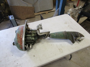 Vintage Johnson Sea-Horse 2 12hp Boat Motor