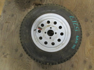 (New) 13 4 Hole Trailer Wheel & Tire