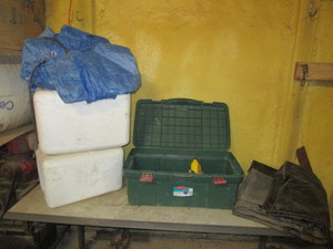 Tarps, ToolboxTote, Coolers