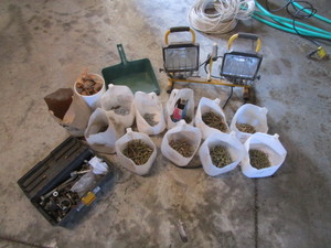 Shop Light & Misc. Hardware