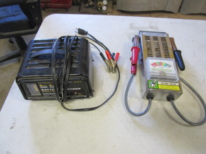 Battery Charger & Battery Tester