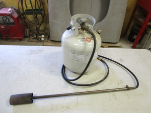 Weed Burner & Propane Tank