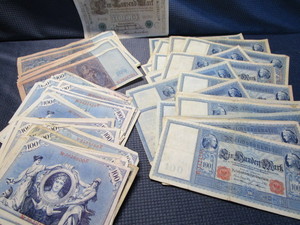 German Bank Notes WWI