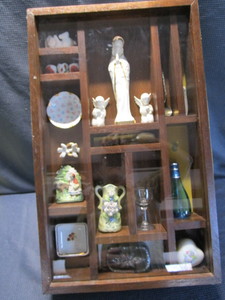 Shadowbox with Knick Knacks