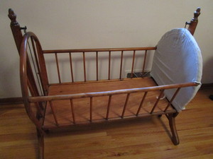 Antique Cradle - Bentwood