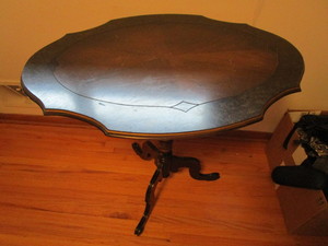Oval Flip Top Table