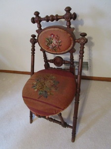 Stick & Ball Boudoir Chair