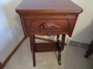 Walnut Telephone Table