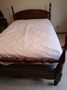 Walnut Poster Bed