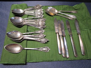 Sterling Spoons, Fruit Knives