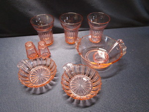 Pink Depression Glass