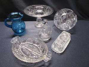 Compote, Bowl, Cruet, Pitcher