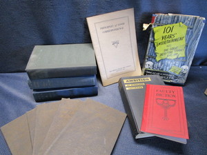 Books, Some First Editions