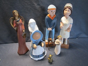Figures Angels, Golfer, Nurse