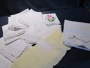 Embroidered Linens
