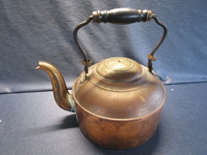 Stressed Copper Teapot