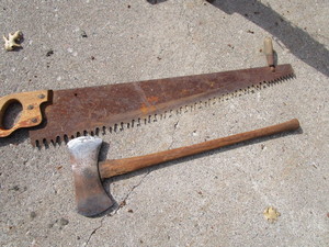 Double Bit Axe, Saw