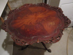 Antique Pedestal Table