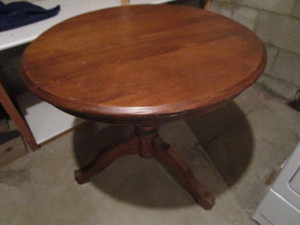 Vintage Pedestal Table