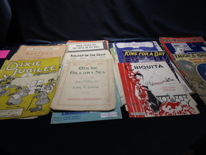Vintage Sheet Music