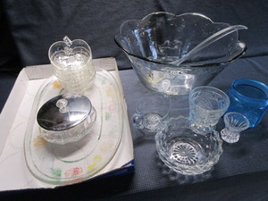 Punch Bowl & Crystal