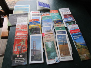 Folding Road Maps