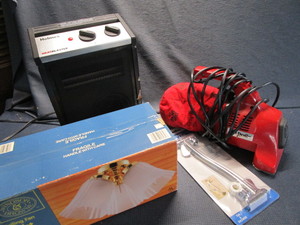 Vacuum, Heater, Light Kit