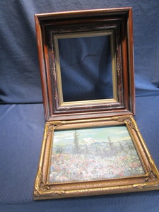 Antique Frame & Art