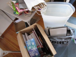 Wrapping Paper Totes, Boxes, Bags