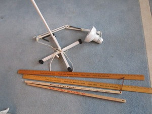 Work Light, Stand Yard Sticks