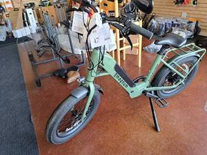 lot 111 image: Magnum Pathfinder T 48V 7-speed 20 Electric Bike Tan Frame (New in Box)