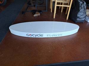 lot 19AC image: GoCycle Bike Display 62x19x5