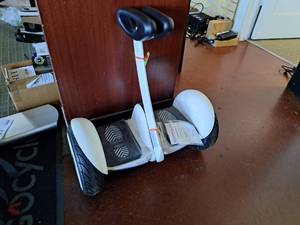 lot 13 image: Segway Ninebot S 58.4V Electric Scooter White