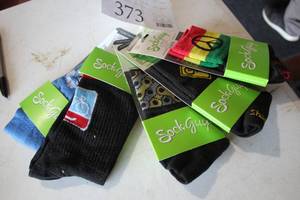 lot 373 image: Lot of (5 Pair) Sock Guy SmallMedium Socks