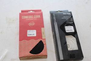 lot 472 image: Lot of (2) Cork Handlebar Tape (in original packaging)