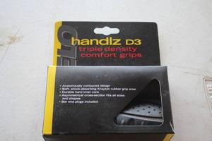 lot 469 image: Lot of (One Pair) Velo Handlz D2 Triple Density Comfort Grips Hand Grips (in original packaging)
