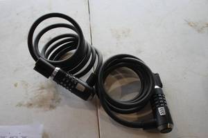 lot 556 image: Lot of (2) Combination Cable Bike Locks