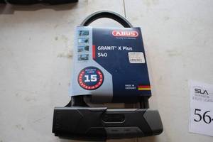 lot 564 image: Abus GRANIT X Plus 540 Keyed U-Lock (in original packaging)