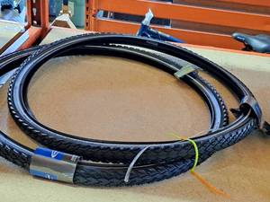 lot 996 image: Lot of (2) Schwalbe Marathon Plus Bike Tires 28x1.60 (New)