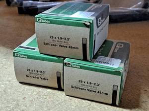 lot 1072 image: Lot of (3) Q Tubes Bike Tubes 29x1.9-2.3