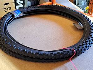 lot 946 image: Lot of (2) Schwalbe Tough Tom Fat Bike Tires 27.5x2.8 (New)