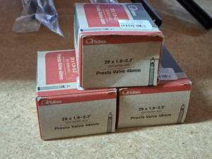 lot 1069 image: Lot of (3) Q Tubes Bike Tubes 29x1.9-2.3