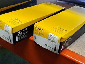 lot 1054 image: Lot of (2) Sunlite Thorn Resistant Bike Tubes 700x20-25mm(27x1)