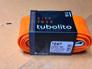 lot 1047 image: Tubolito City Tour Bike Tube 700x30-47mm
