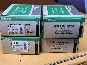 lot 1034 image: Lot of (4) Q Tubes Bike Tubes 700cx28-32mm(27x1-14)